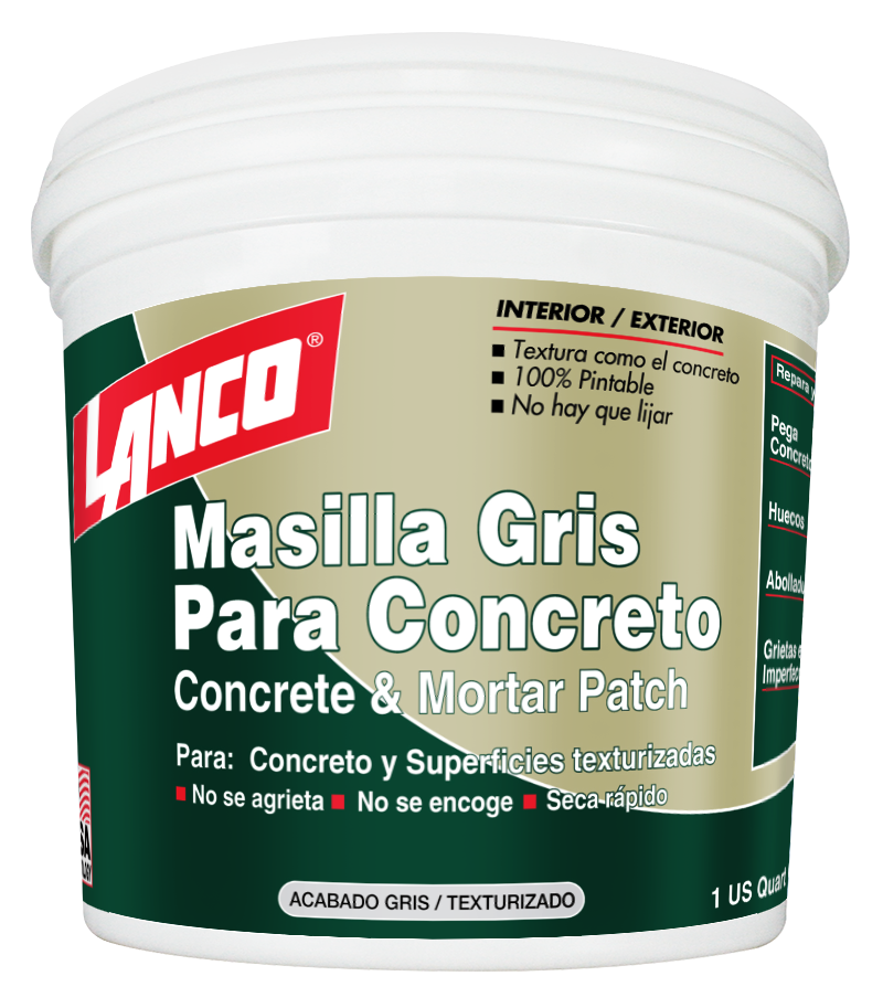 MASILLA GRIS PARA CONCRETO - N/A - Cuarto